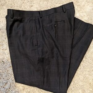 KENNETH Cole Awearness Mens' Wool Suit Dress Pants 36 x 26.5